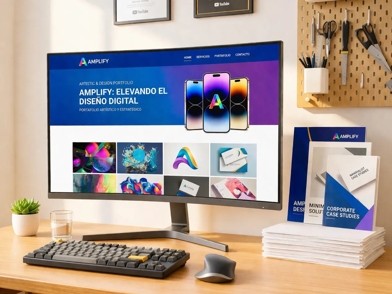 Catálogos web y portfolios profesionales